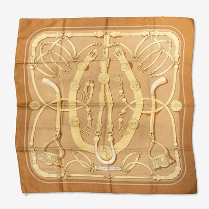 HERMES, Paris
Carré en twill de soie imprimée...
