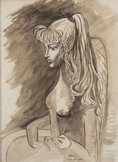 Jacques PECNARD (1922-2012)
Nu féminin.
Huile...