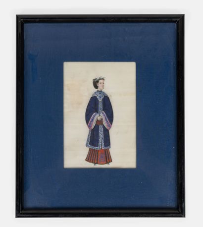 CHINE, début du XXème siècle
Huit dessins...
