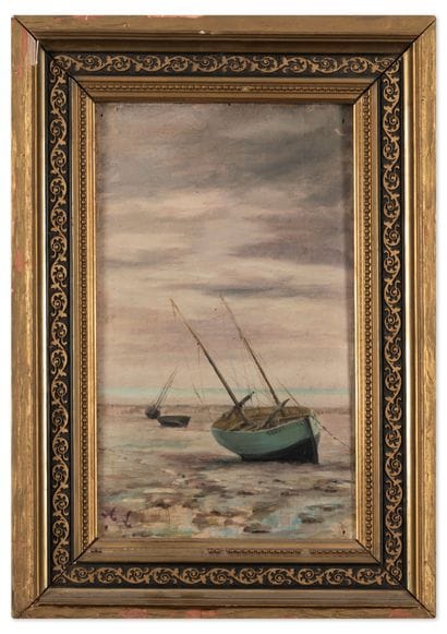 École du XXème siècle
Barques de pêche à...