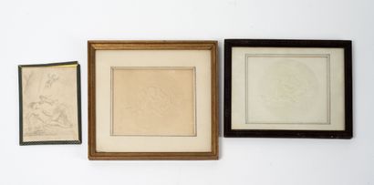 Paul BELMONDO (1898-1982)
Lot de trois cartes...