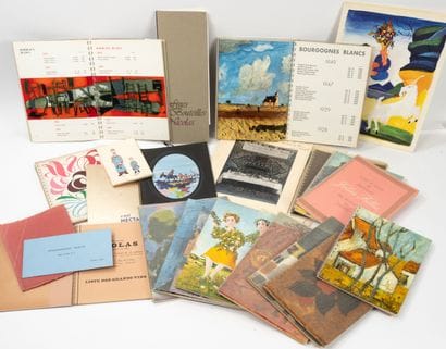 CATALOGUE NICOLAS : 1958 (Limouse) - 1954...