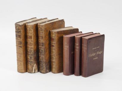 Lot de livres dépareillés, XVIIIème - XXème...