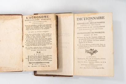 Lot de livres dépareillés, XVIIIème - XXème...