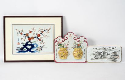 Mannette & Caisse : ASIE
- JAPON, XXème siècle
Paysage...
