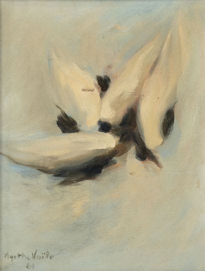 Agathe VAITO (1928-1973)
Sans titre, 1961.
Huile...