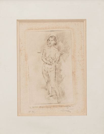Léopold KRETZ (1907-1990)
Nu féminin.
Eau-forte...