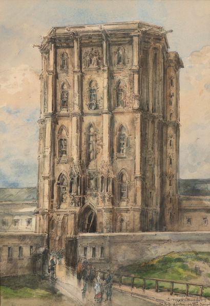Georges TIRET-BOGNET (1855-1935)
Deux dessins...