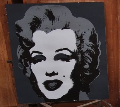D'après Andy WARHOL (1928-1987) 
Marylin.
Offset...