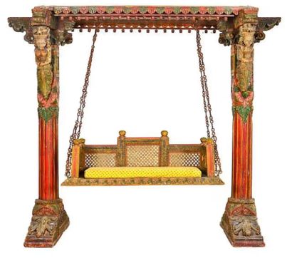 INDE, Jhoolas, XXème siècle
Portique avec...