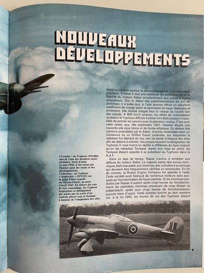 Lot de deux livres comprenant :
- Avions...