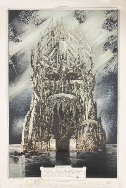 Philippe DRUILLET (1944) L'Île des Morts....