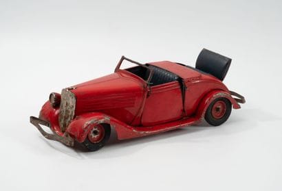 CIJ JOUET RENAULT Cabriolet NERVA SPORT red,...