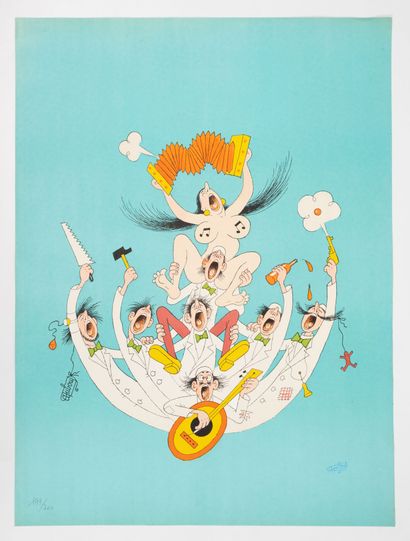 Albert DUBOUT (1905-1976) Chansons de salle...