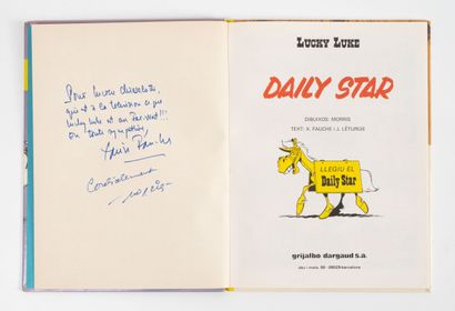 MORRIS Lucky Luke, Daily Star. Album in Spanish...