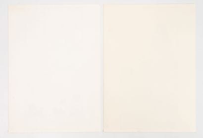 CLAUDE HENRI (1915-1990) JUILLARD. Two signed...