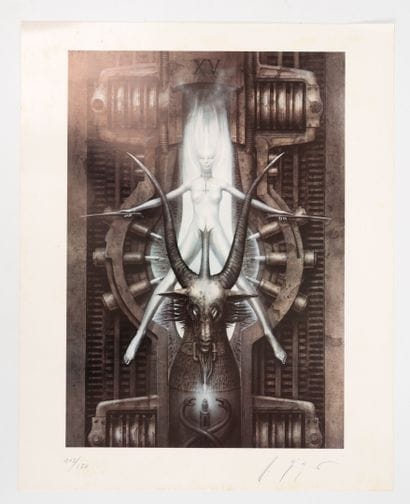 Hansruedi GIGER (1940-2014) Alien. two signed...