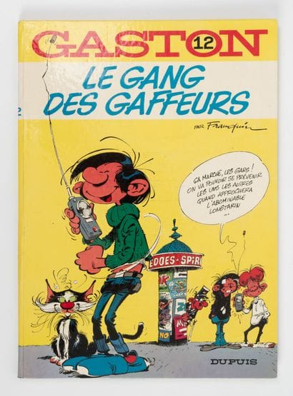 FRANQUIN Gaston. T.12, Le gang des gaffeurs....