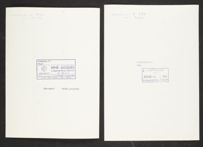RENÉ-JACQUES (1908-2003, René GITON - dit,...