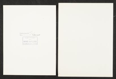 RENÉ-JACQUES (1908-2003, René GITON - dit,...