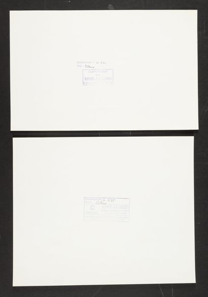 RENÉ-JACQUES (1908-2003, René GITON - dit,...