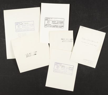 RENÉ-JACQUES (1908-2003, René GITON - dit,...