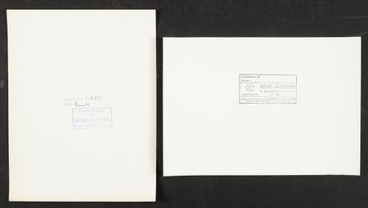 RENÉ-JACQUES (1908-2003, René GITON - dit,...