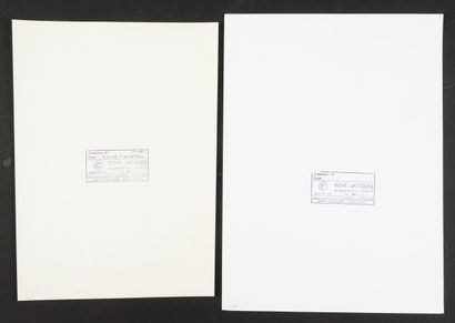 RENÉ-JACQUES (1908-2003, René GITON - dit,...