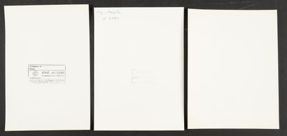 RENÉ-JACQUES (1908-2003, René GITON - dit,...