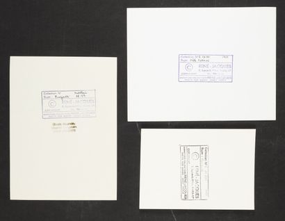 RENÉ-JACQUES (1908-2003, René GITON - dit,...