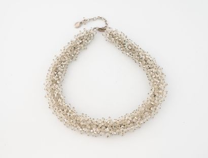 Daniel SWAROSKI
Dog necklace in silver-plated...