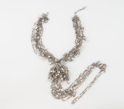 Daniel SWAROSKI
Large silver-plated choker...