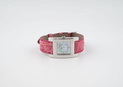 CHOPARD
Ladies' wristwatch in white gold...