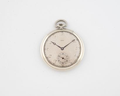 ESZEHA
Pocket watch in white gold (750).
Round...
