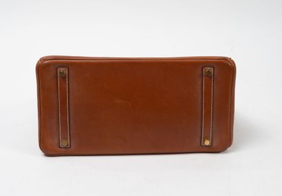 HERMES, Paris 
35 cm Birkin bag in hazelnut...