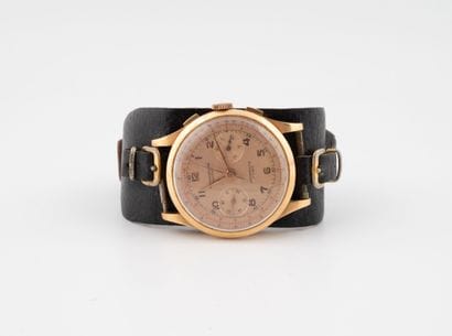 SWISS CHRONOGRAPH
Men's wristwatch.
Pink...
