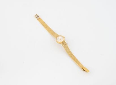 JAEGER LECOULTRE
Ladies' wristwatch in yellow...