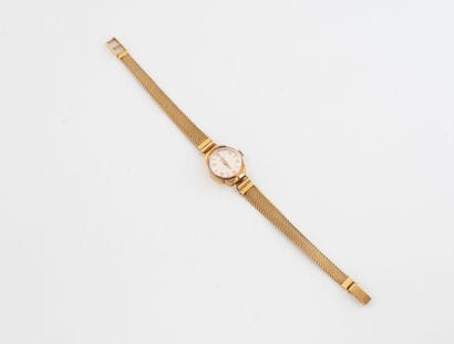 ZENITH 
Ladies' wristwatch in yellow gold...