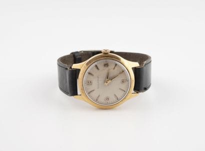 JAEGER LECOULTRE 
Men's wristwatch. 
Round...
