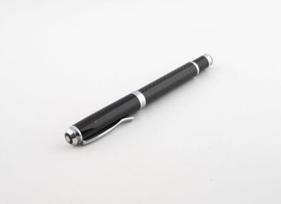MONTBLANC
Black lacquer and silver-plated...