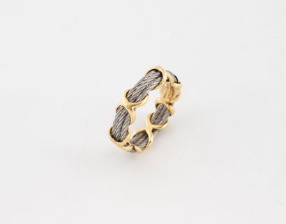 FRED
Force 10 wedding band in yellow gold...
