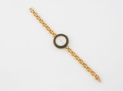 GUCCI
Timepieces ladies' wristwatch in gold-plated...