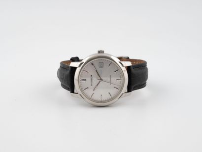 BUCHERER
Montre bracelet d'homme en acier.
Boîtier...
