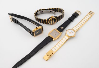 LEONARD
Lot de quatre montres bracelet de...