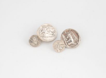 MONNAIE DE PARIS
Paire de boutons de manchette...