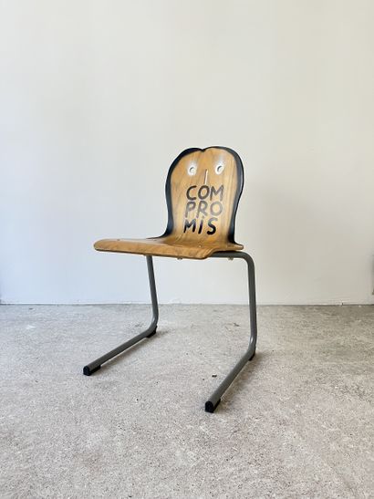 compromise - second-hand chair customized...