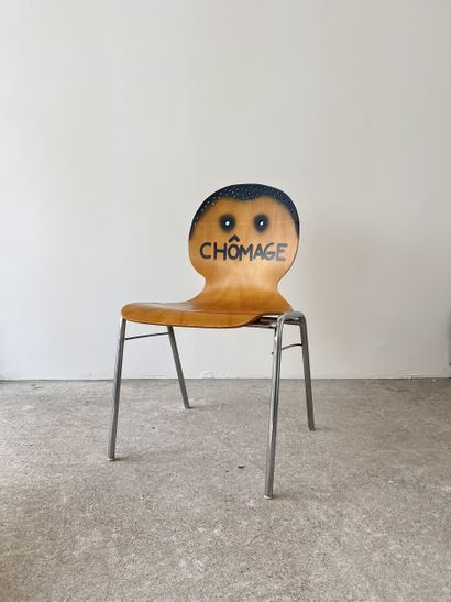 unemployment - second-hand chair customized...