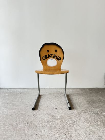 orateur - second-hand chair customized by...