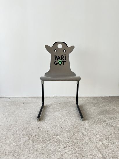 parigot - second-hand chair customized by...