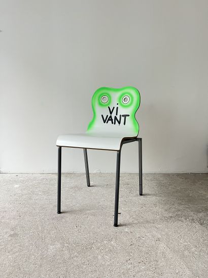 vivant - chaise d'occasion customisée par...